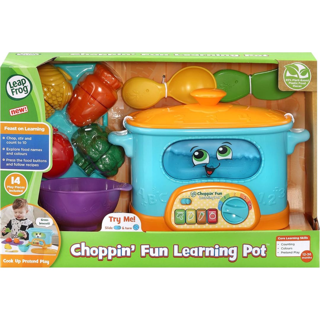 LeapFrog Choppin' Fun Learning Pot +12-36m