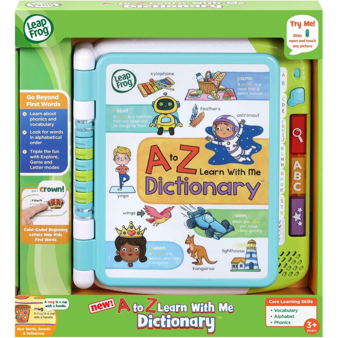 LeapFrog A To Z Learn With Me Dictionary +3y