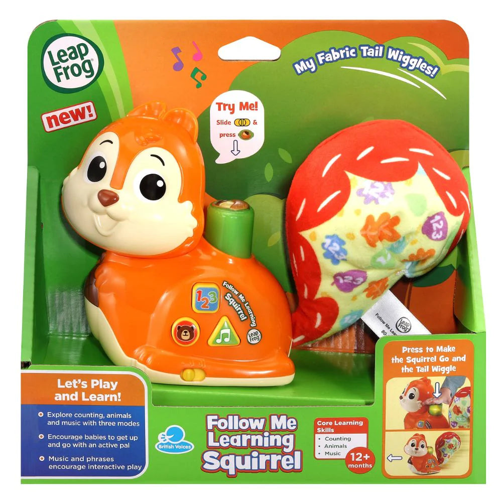 LeapFrog Follow Me Learning Squirrel +12m