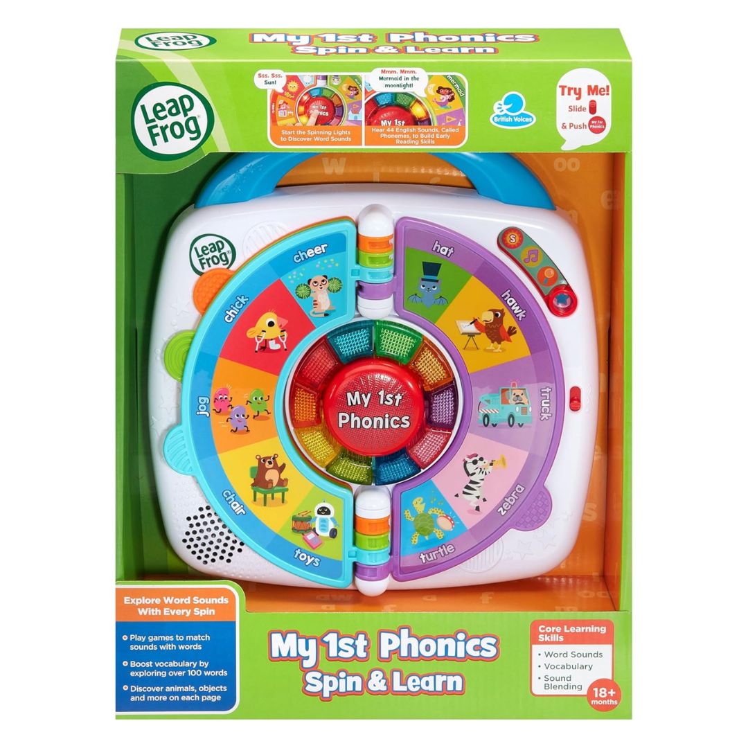 LeapFrog My 1st Phonics Spin & Learn +18m