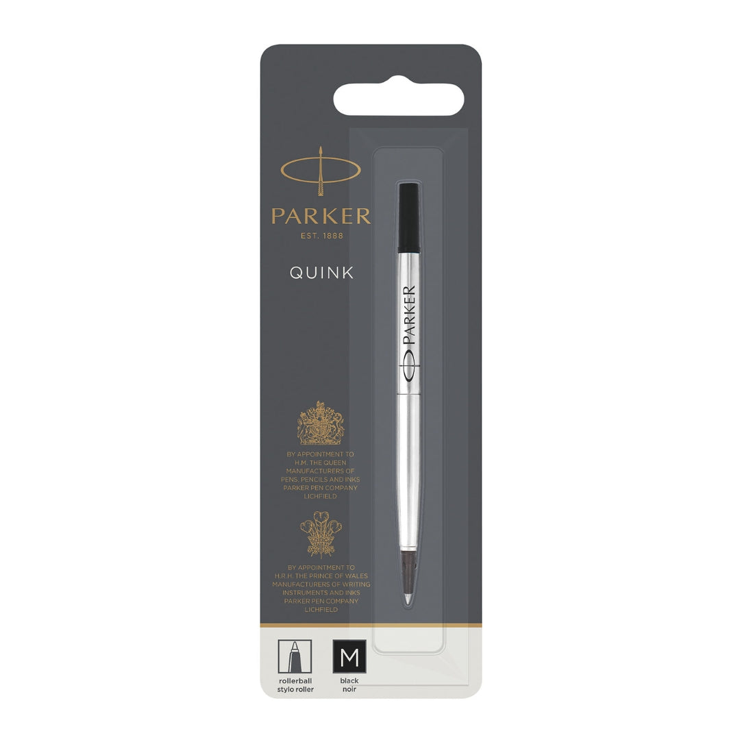 Parker Quinkflow Refill Rollerball Pen - Black - Medium Point