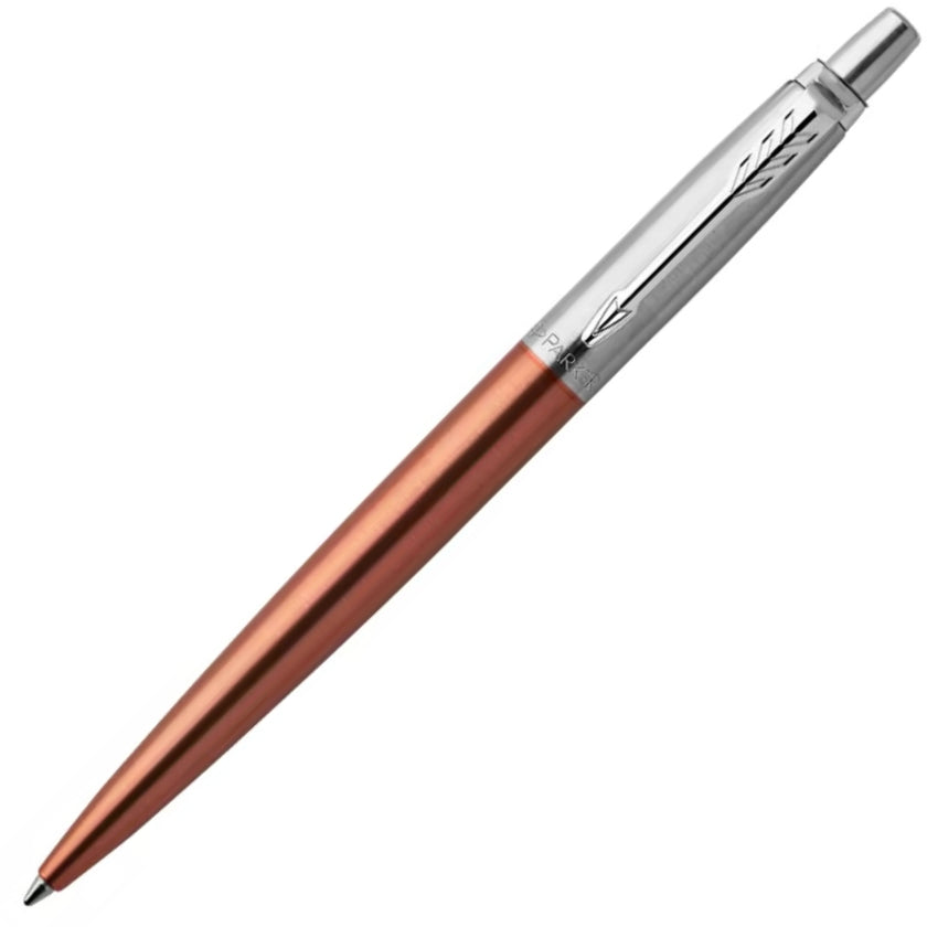 Parker Jotter Ballpoint Pen M Blue Ink - Chelsea Orange