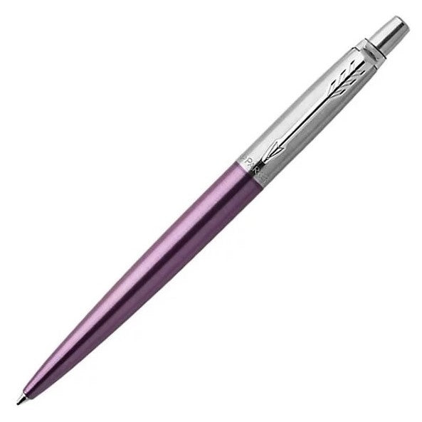 Parker Jotter Ballpoint Pen, Victoria Violet, Chrome Trims