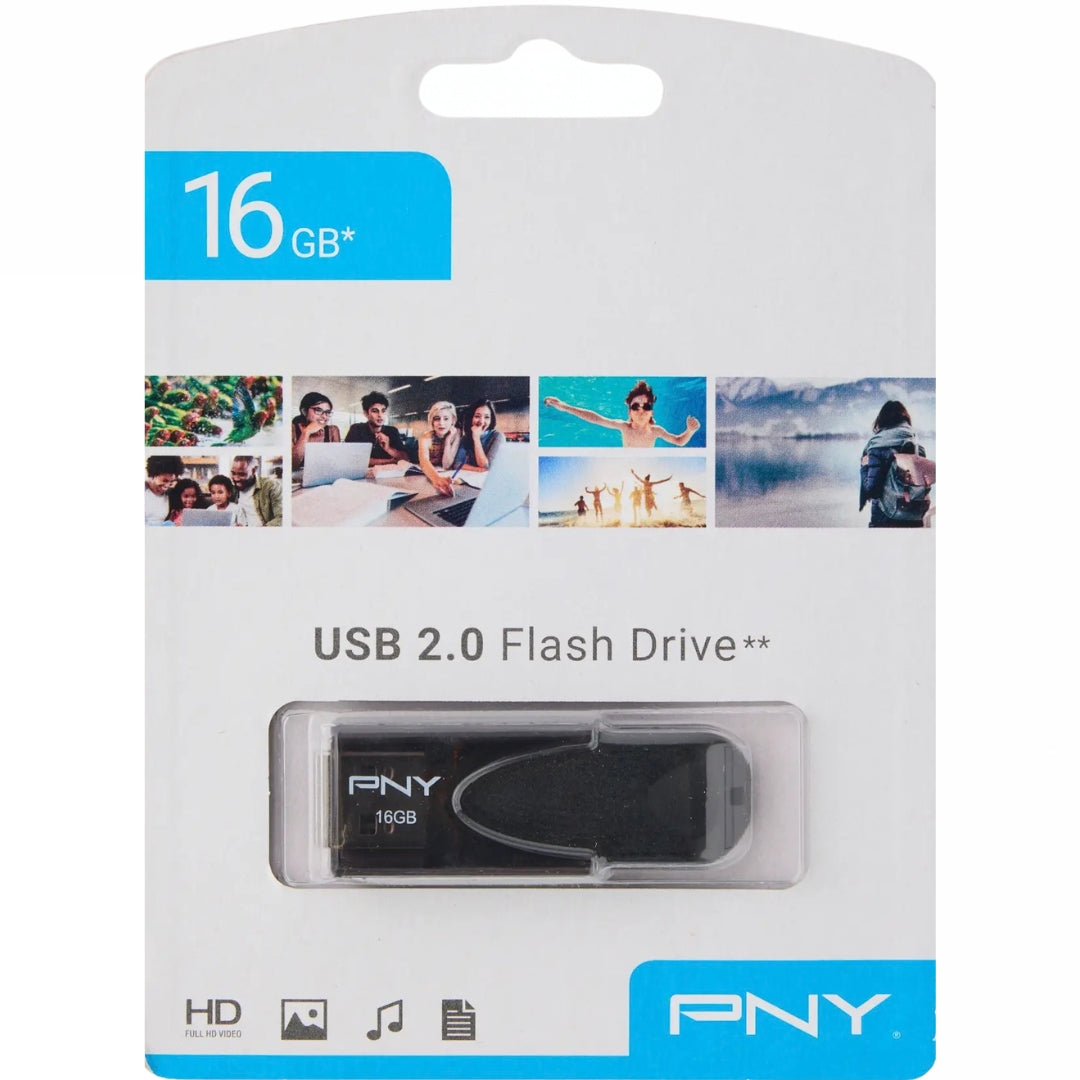 PNY USB 2.0 Flash Drive - 16GB