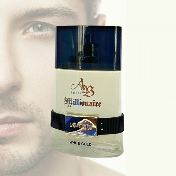 Lomani AB Spirit Millionaire Masculine Eau De Parfum 100ml - White Gold