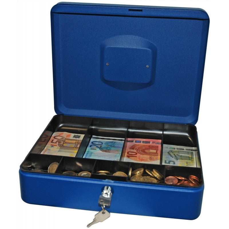 Reskal Cash Box Blue 90 x 300 x 240mm