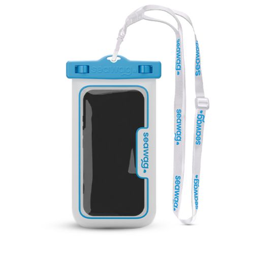 Seawag Waterproof Case For Smartphone Up To 6.8" - Blue & White