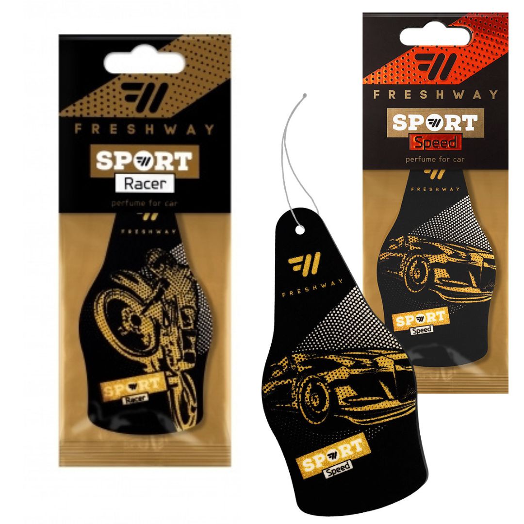 Freshway Sport Car Freshener x 1pc Assortment