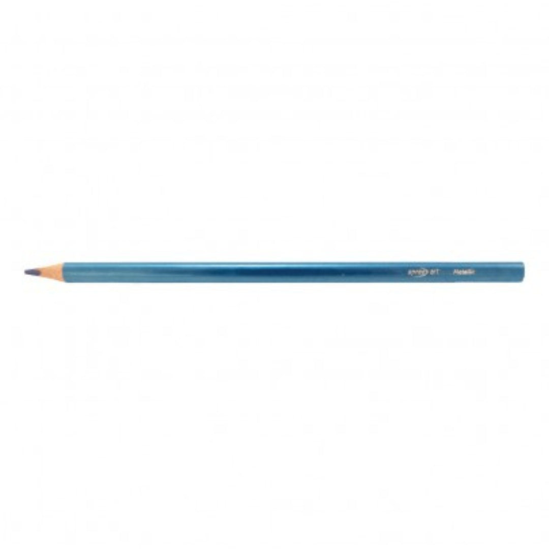 Spree Triangular Colour Pencils In Metal Box A Set Of 36pcs
