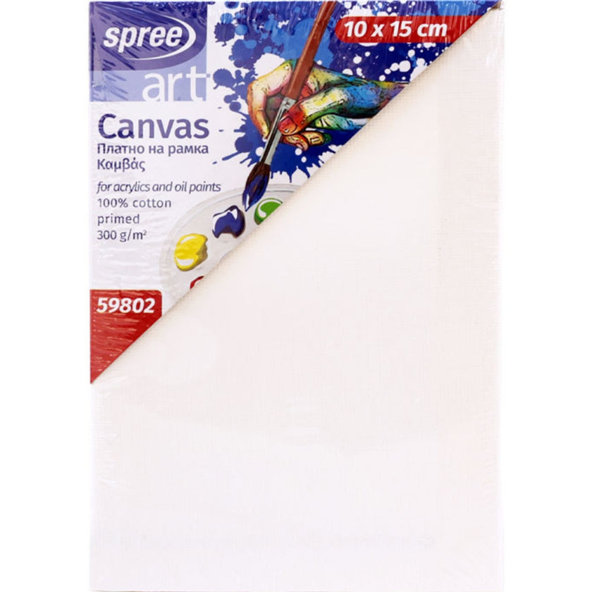 Spree Art - Rectangular Canvas 100% Cotton 300gsm - Various Sizes