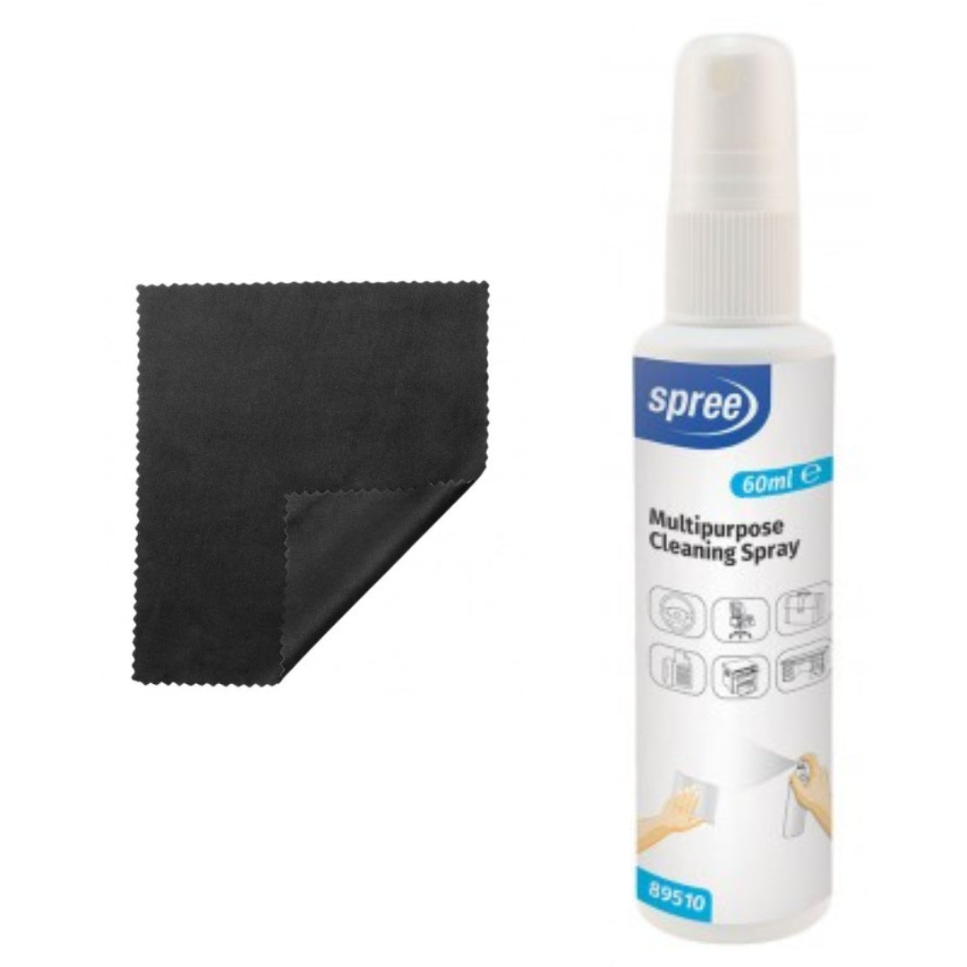 Spree Multipurpose Cleaning Spray 60ml & Wipe