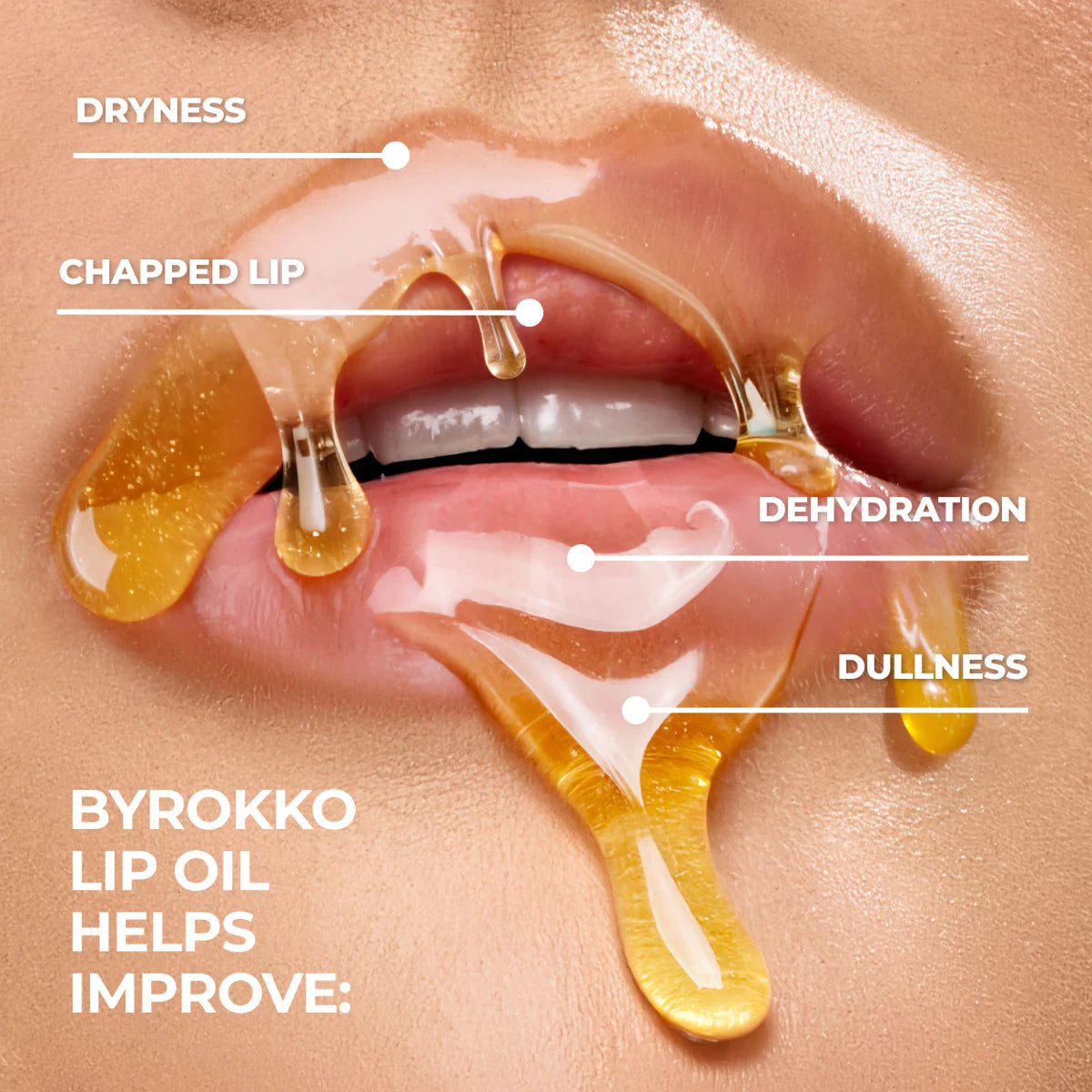 ByRokko - Shine Brown 6ml - Lip Oil SPF30