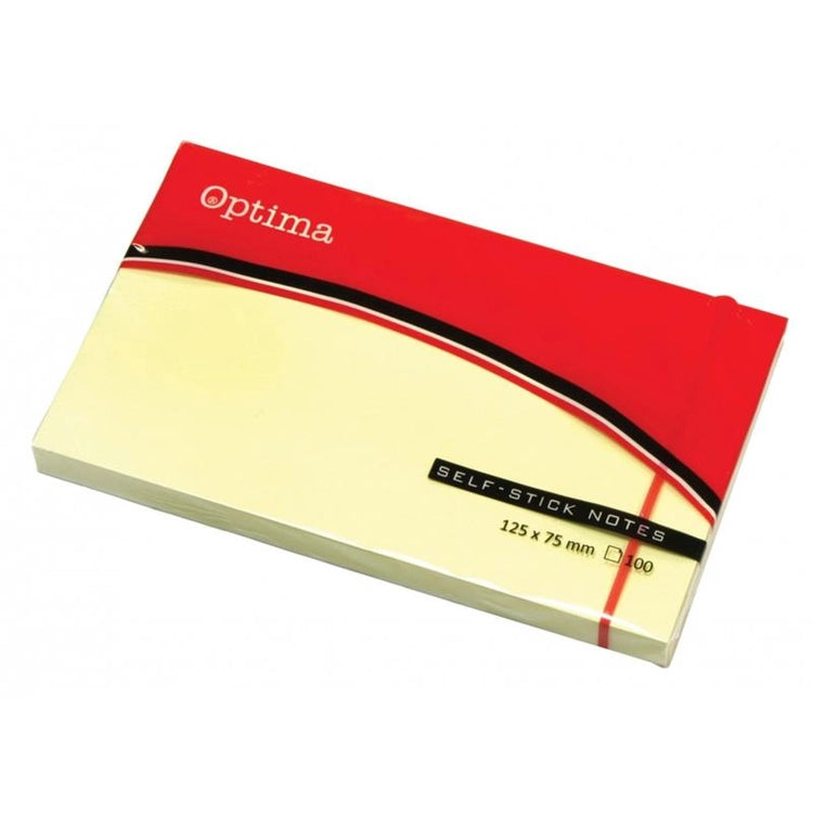 Optima Sticky Notes 7.6 x 12.5cm A Pack Of 100pcs - Pastel