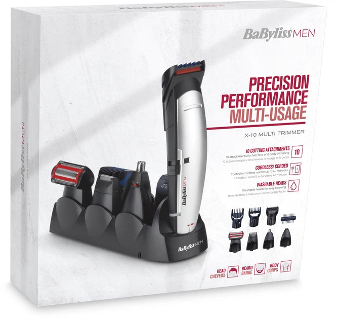 BaBylissMEN Precision Performance Multi-Usage Trimmer E837E