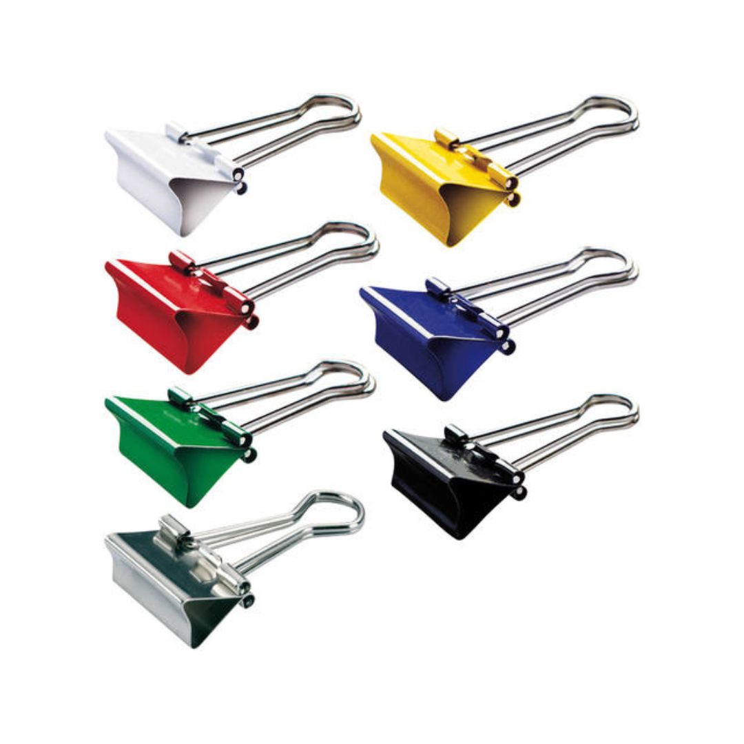 Maul Clip Foldback x 12pcs Assorted Colours