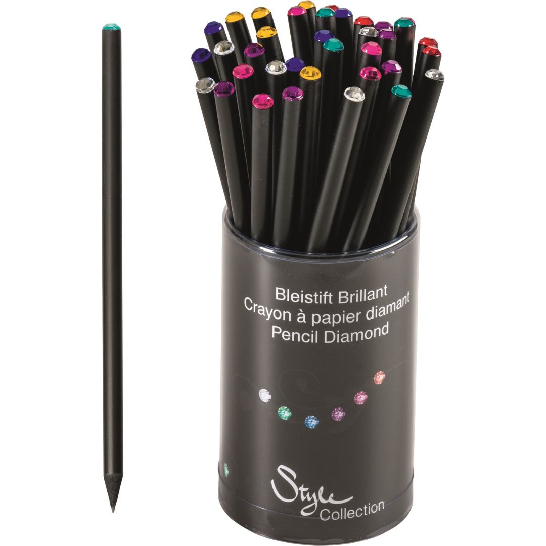 Graphite Pencil Diamond x 1pc Assortment