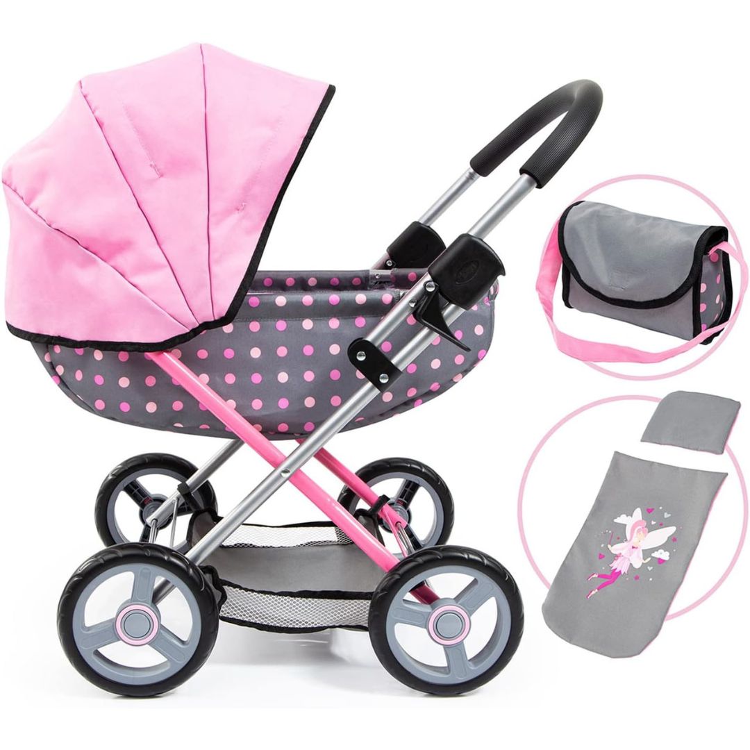 Cosy Doll Pram With Fairy 59cm