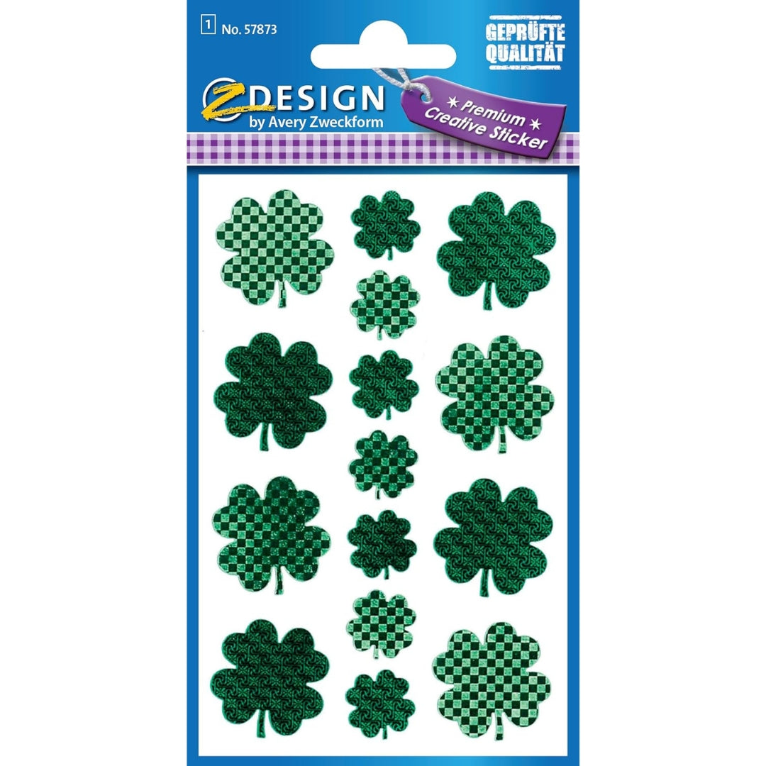 Avery-Zweckform Stickers A Pack Of 1 Sheet - Clover