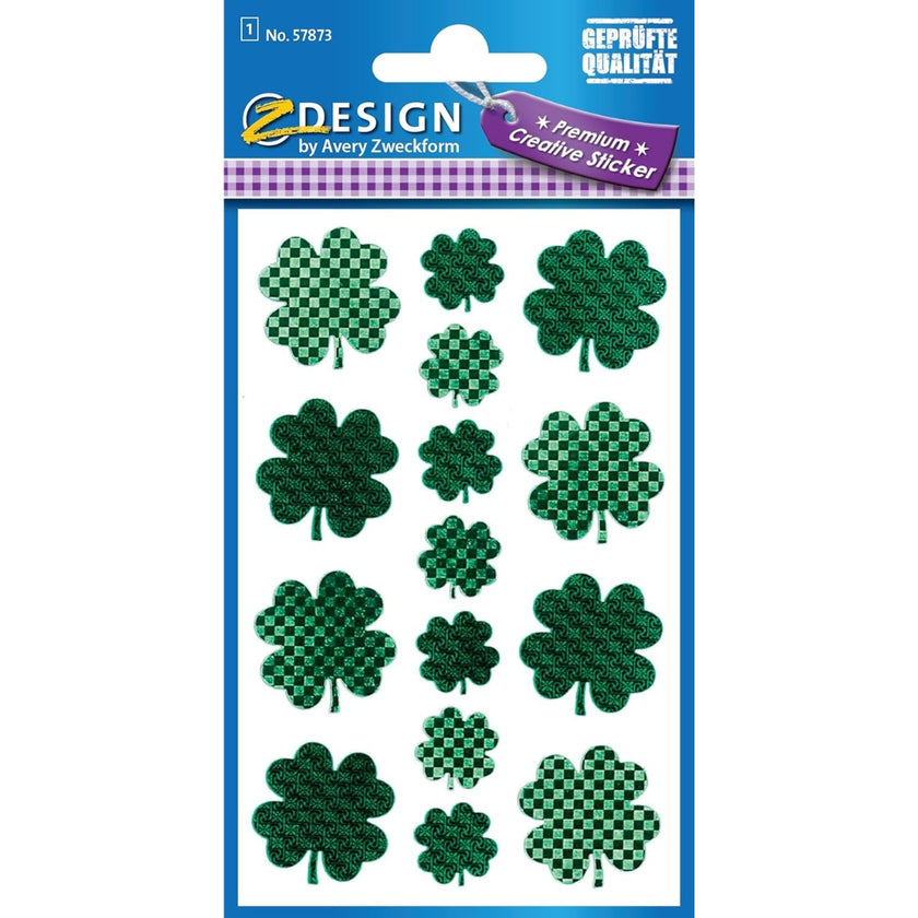 Avery-Zweckform Stickers A Pack Of 1 Sheet - Clover