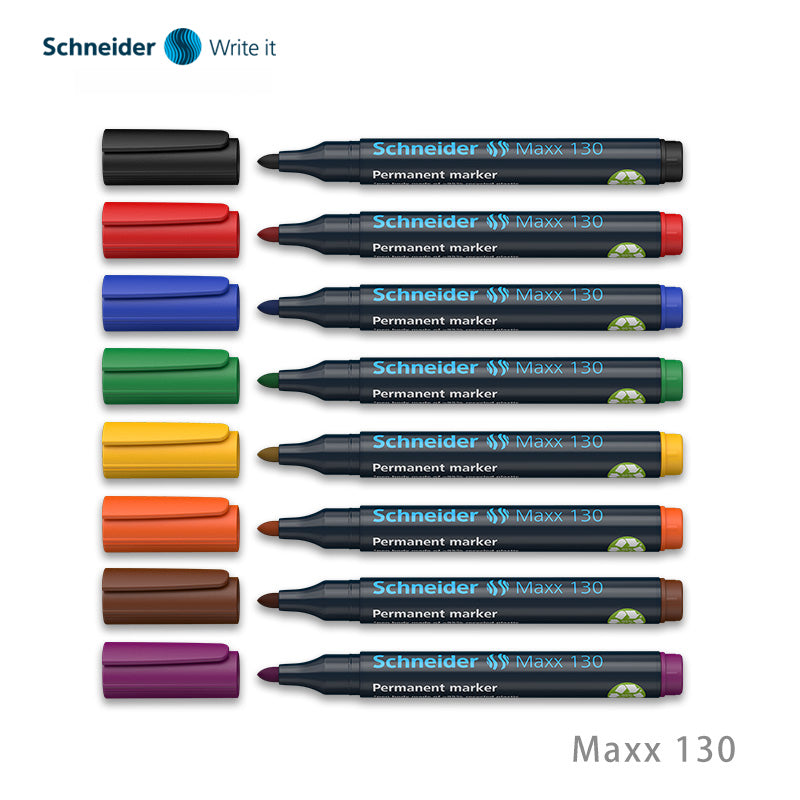 Permanent Marker - Maxx 130 (4 colours) - Brown