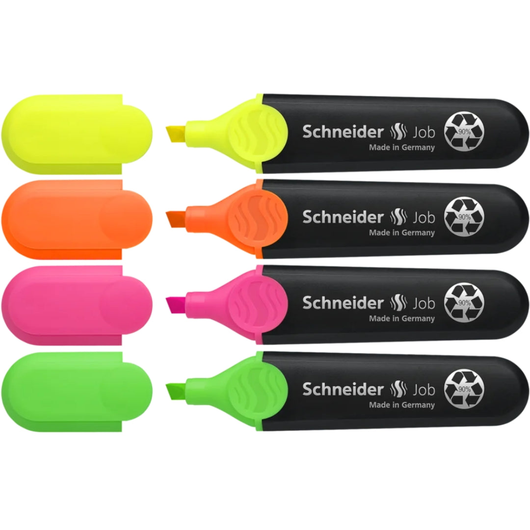 Schneider Highlighter 1+5mm A Pack Of 4pcs - Job - Classic