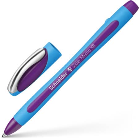 Schneider Ballpoint Pen - Slider Memo XB (8 colours) - Pink