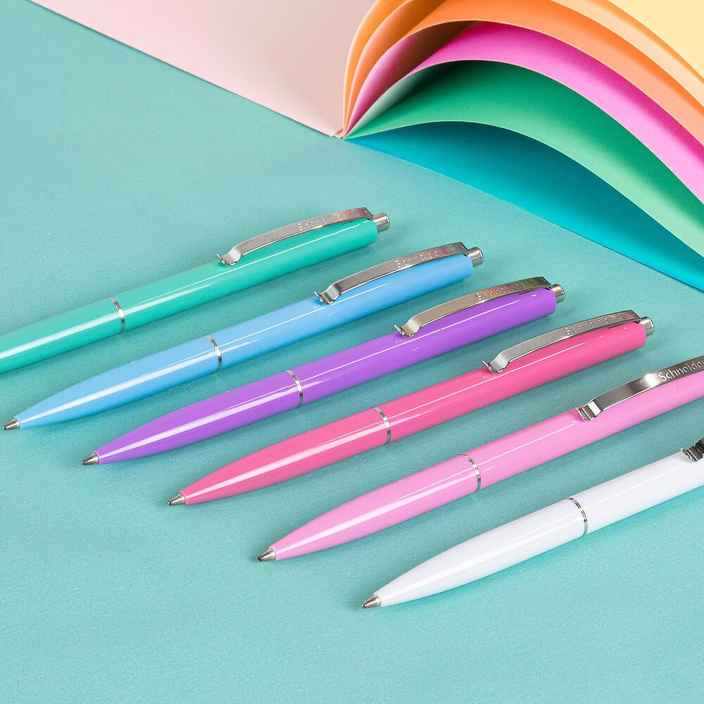 Schneider K 15 Ballpoint Pen M Blue Ink - Pastel x 1pc Assortment