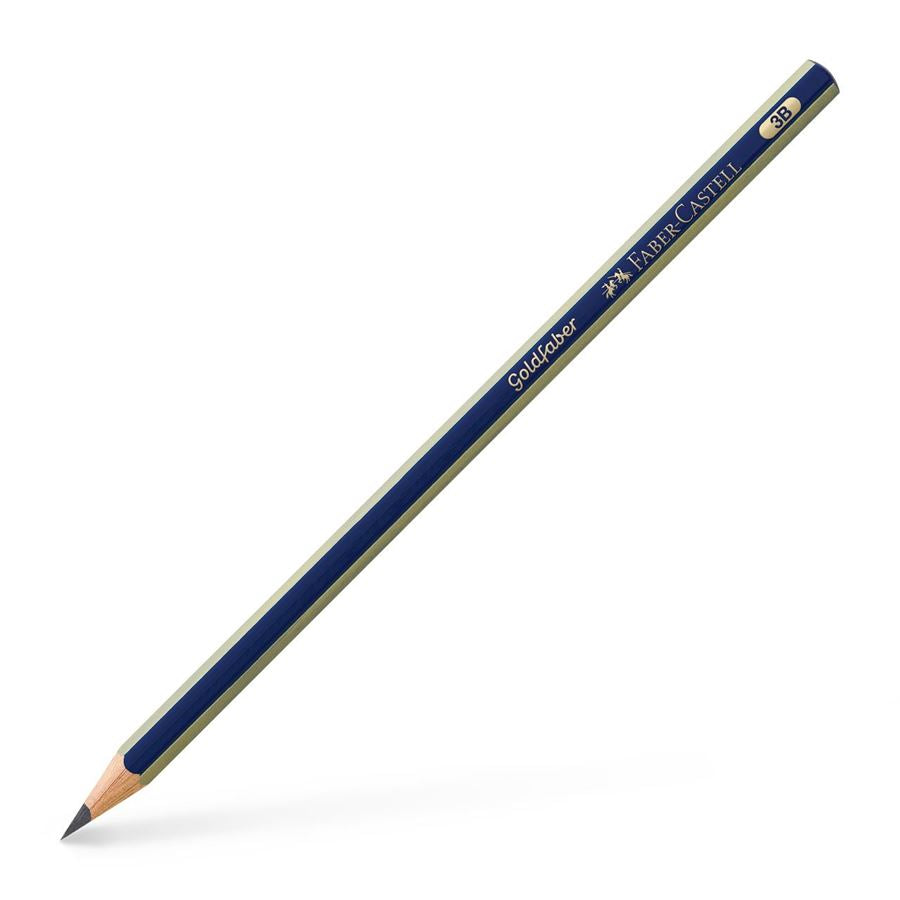 Faber-Castell Goldfaber 1221 Graphite Pencil 3B