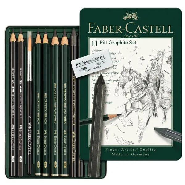 Faber-Castell 11 Pitt Graphite Set