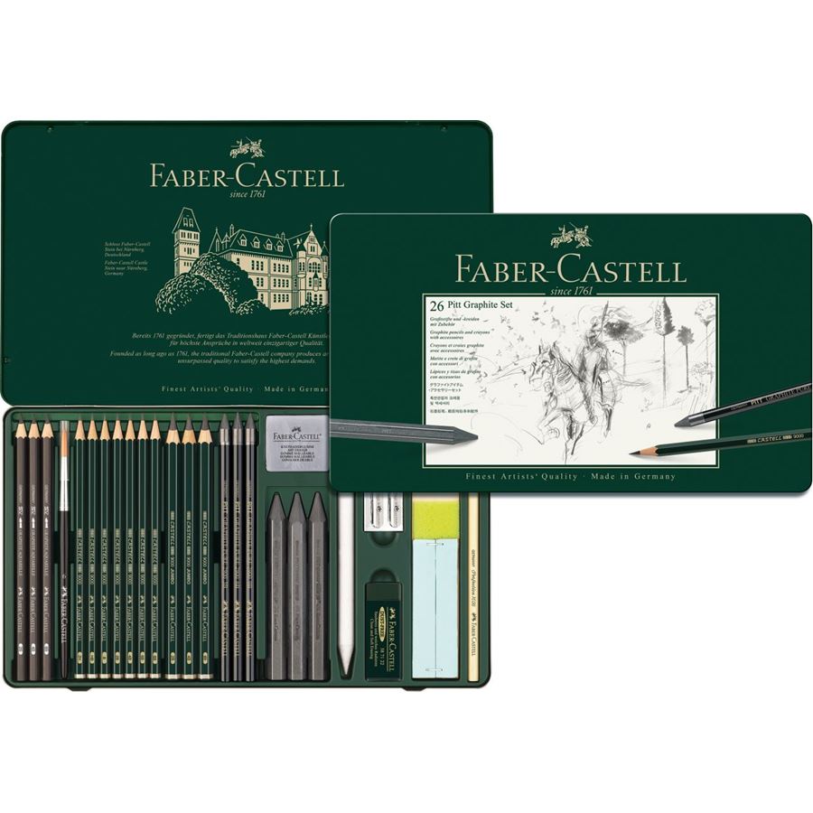 Faber-Castell 26 Pitt Graphite Set