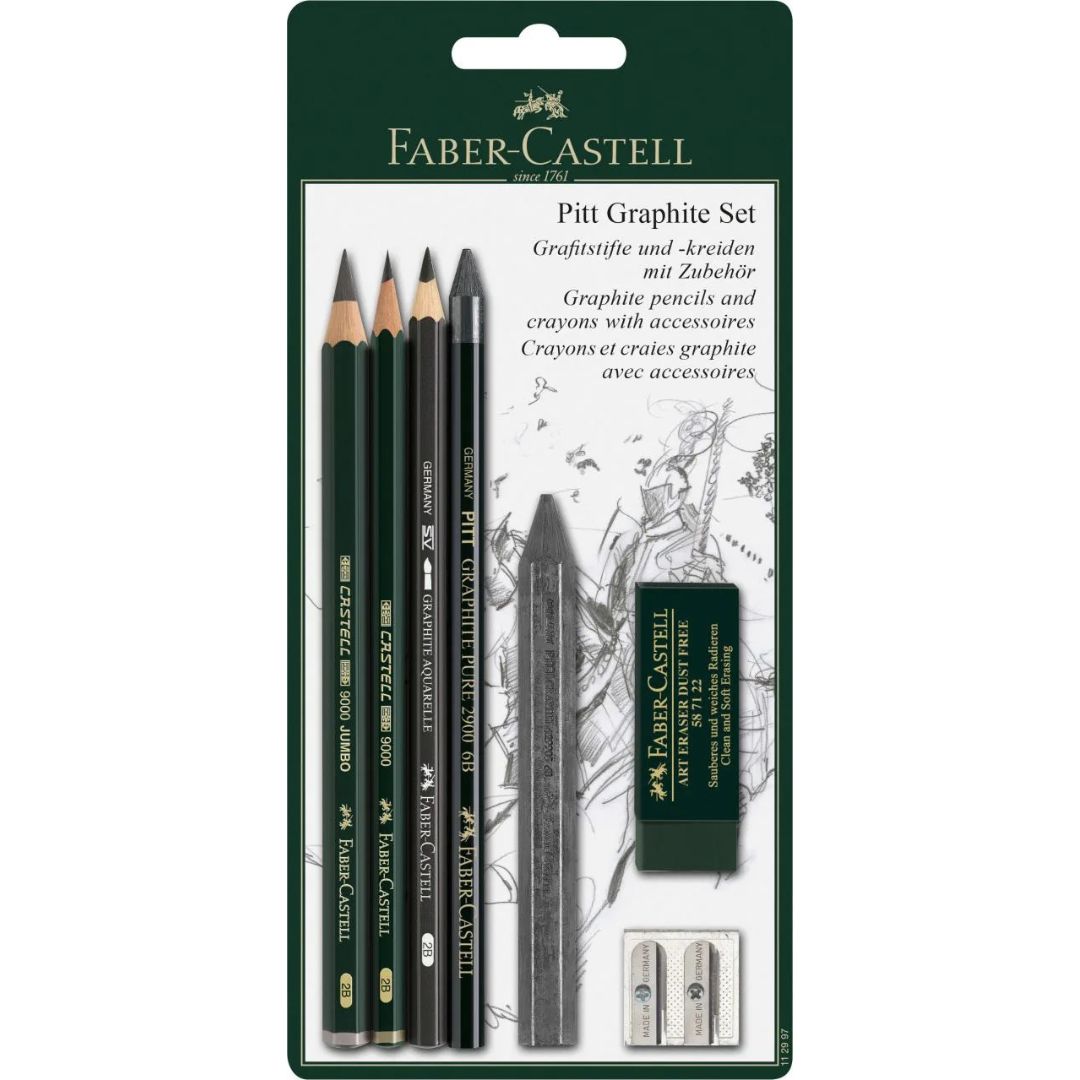 Faber-Castell Pitt Graphite Set Of 7pcs