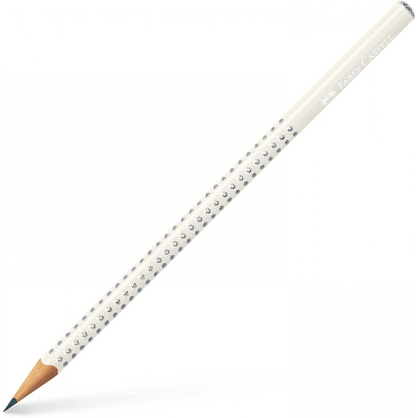 Faber-Castell Triangular Sparkle Graphite Pencil Coconut Milk