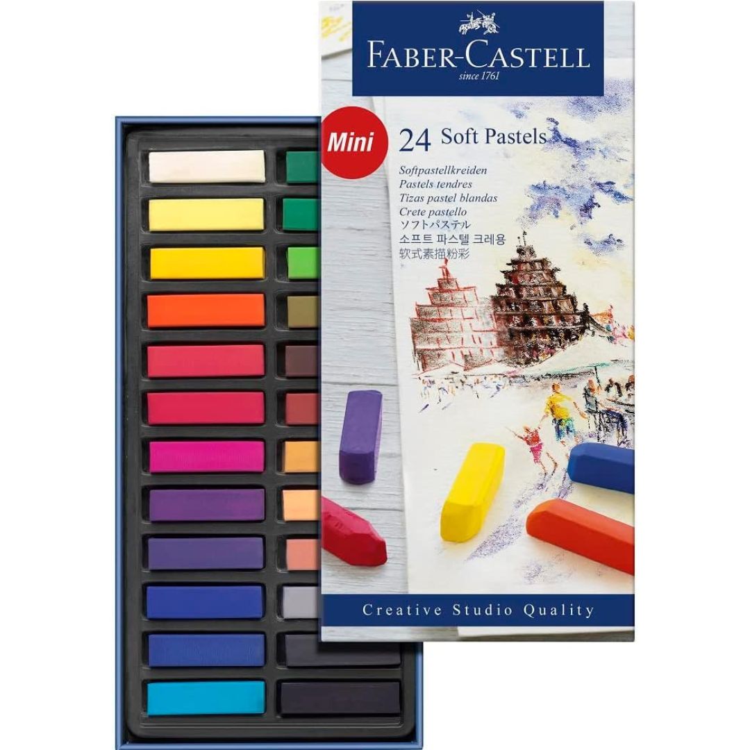 Faber-Castell 24 Mini Soft Pastels