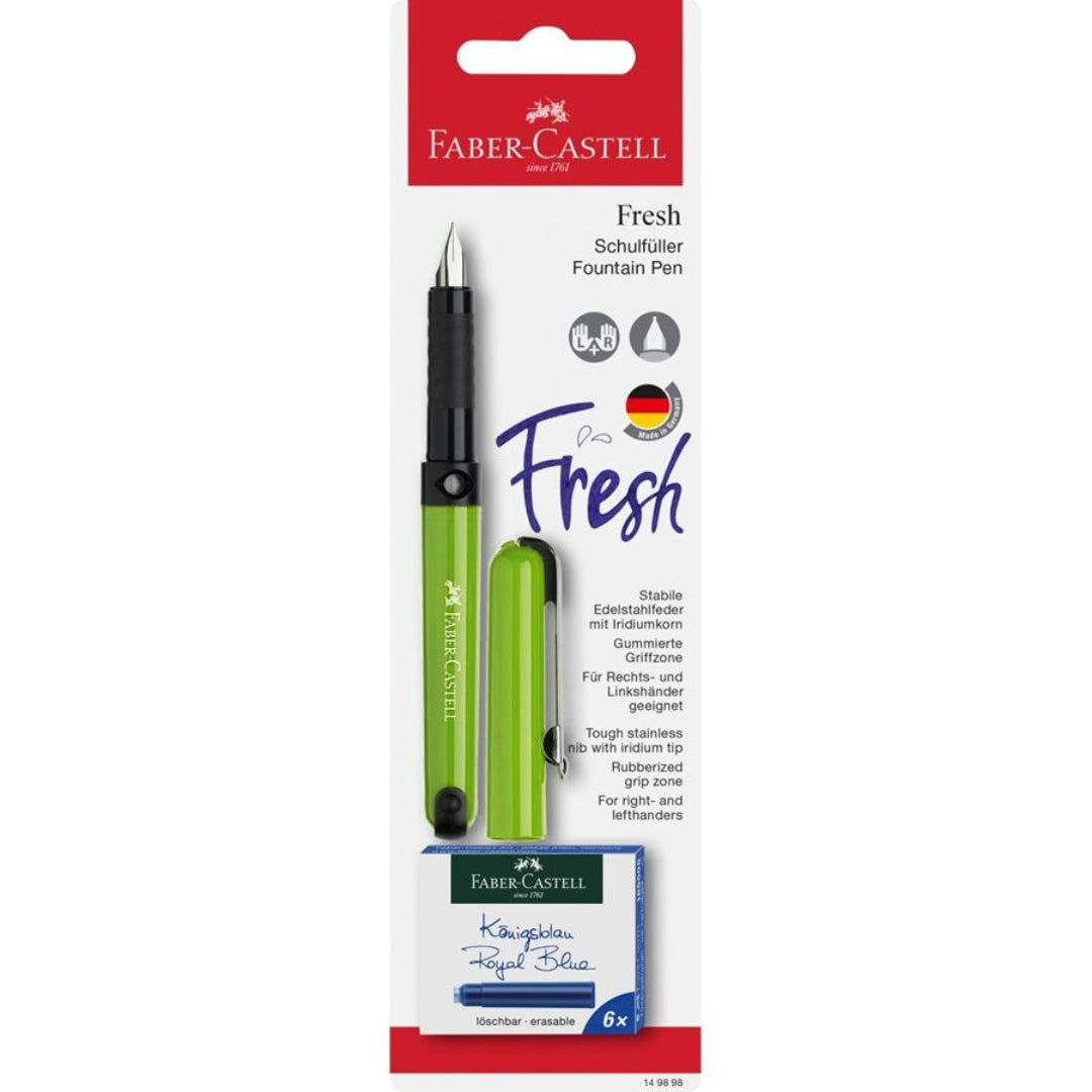 Faber-Castell Fresh School Fountain Pen - Green