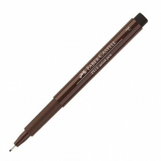 Faber Castell Pitt Artist Pen F Dark Sepia 175