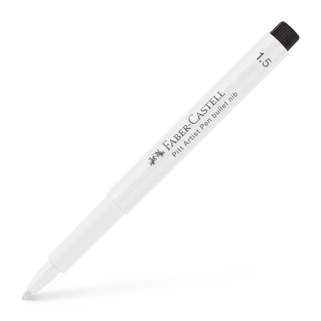 Faber-Castell Pitt Artist Pen Bullet Nib India Ink Pen - 1.5 / White 101
