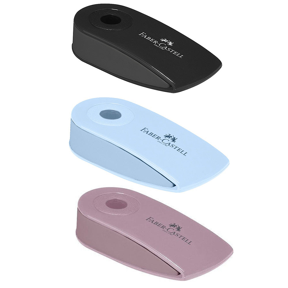 Faber-Castell Sleeve Mini High Quality Eraser x 1pc Assortment - Pastel