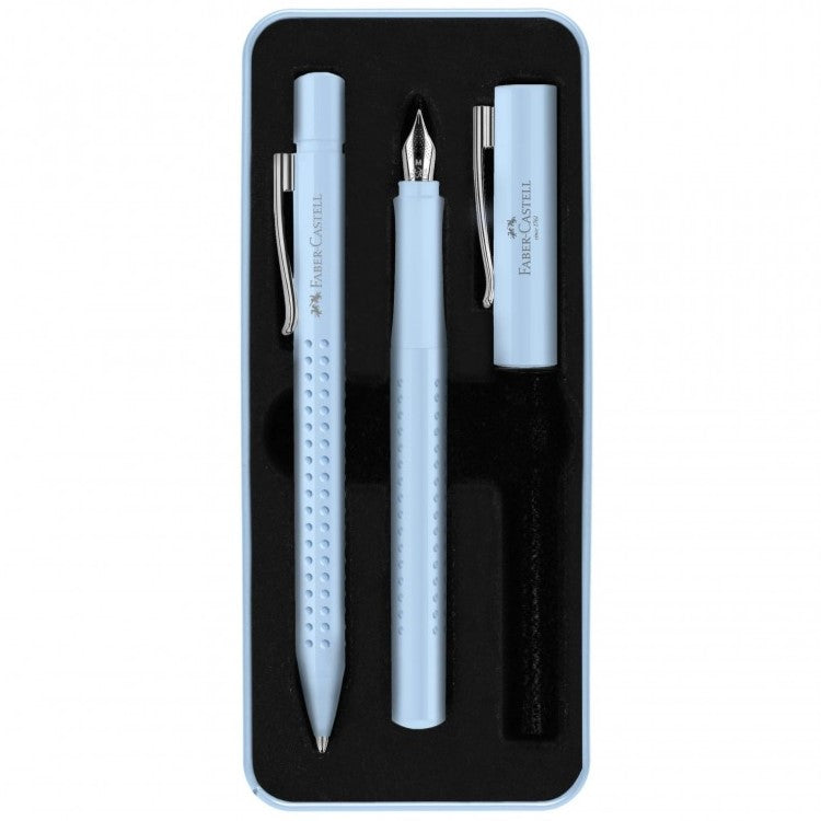 Faber-Castell The Grip 2011 A Set Of Fountain Pen & Ballpoint Pen - Sk