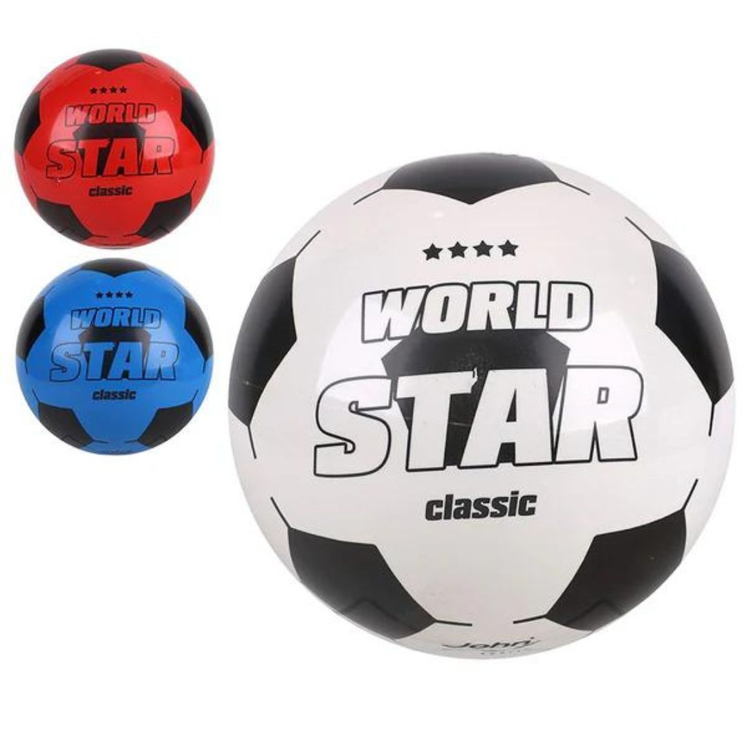 World Star Classic 23cm PVC Ball x 1pc