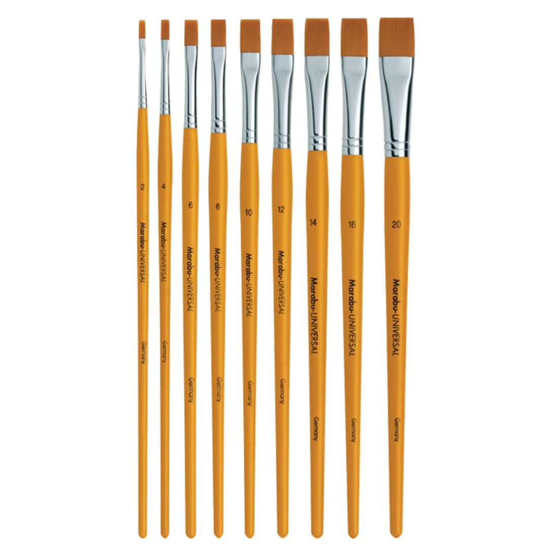 Marabu Universal Paint Brushes - Various Sizes