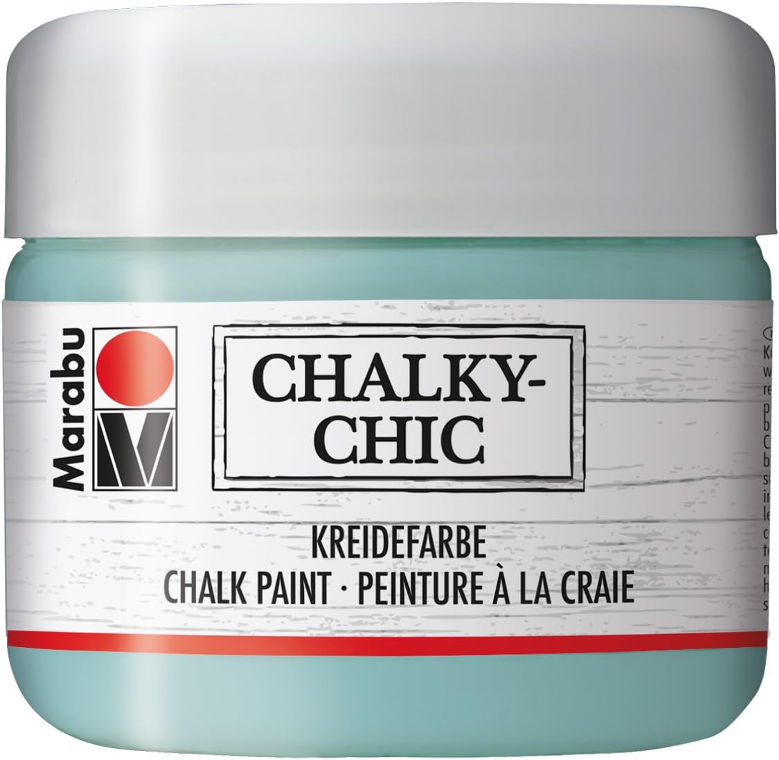 Marabu Chalky-Chic Chalk Paint Lagoon 225ml N148