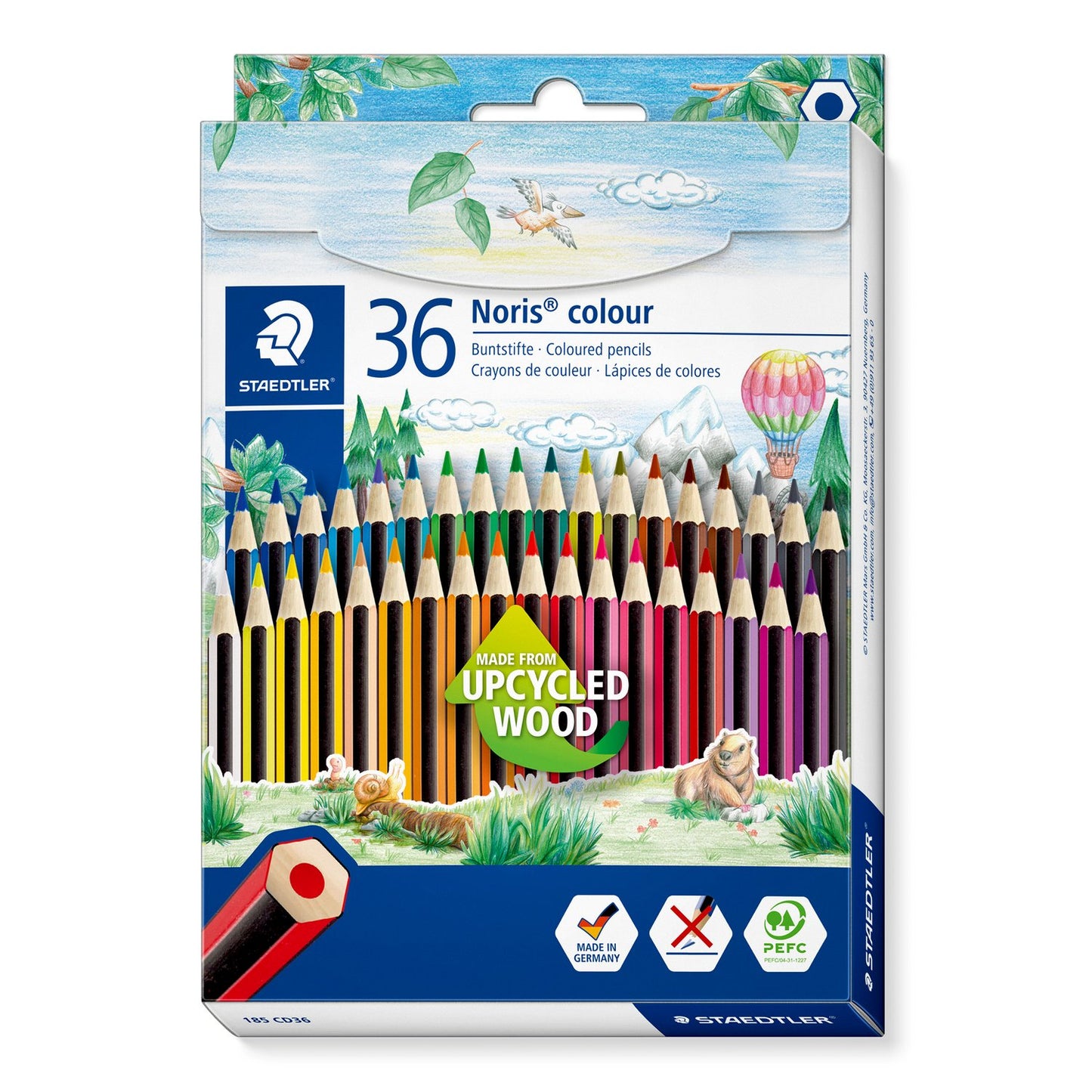 Staedtler - Noris - Coloured Pencil A Pack Of 36pcs