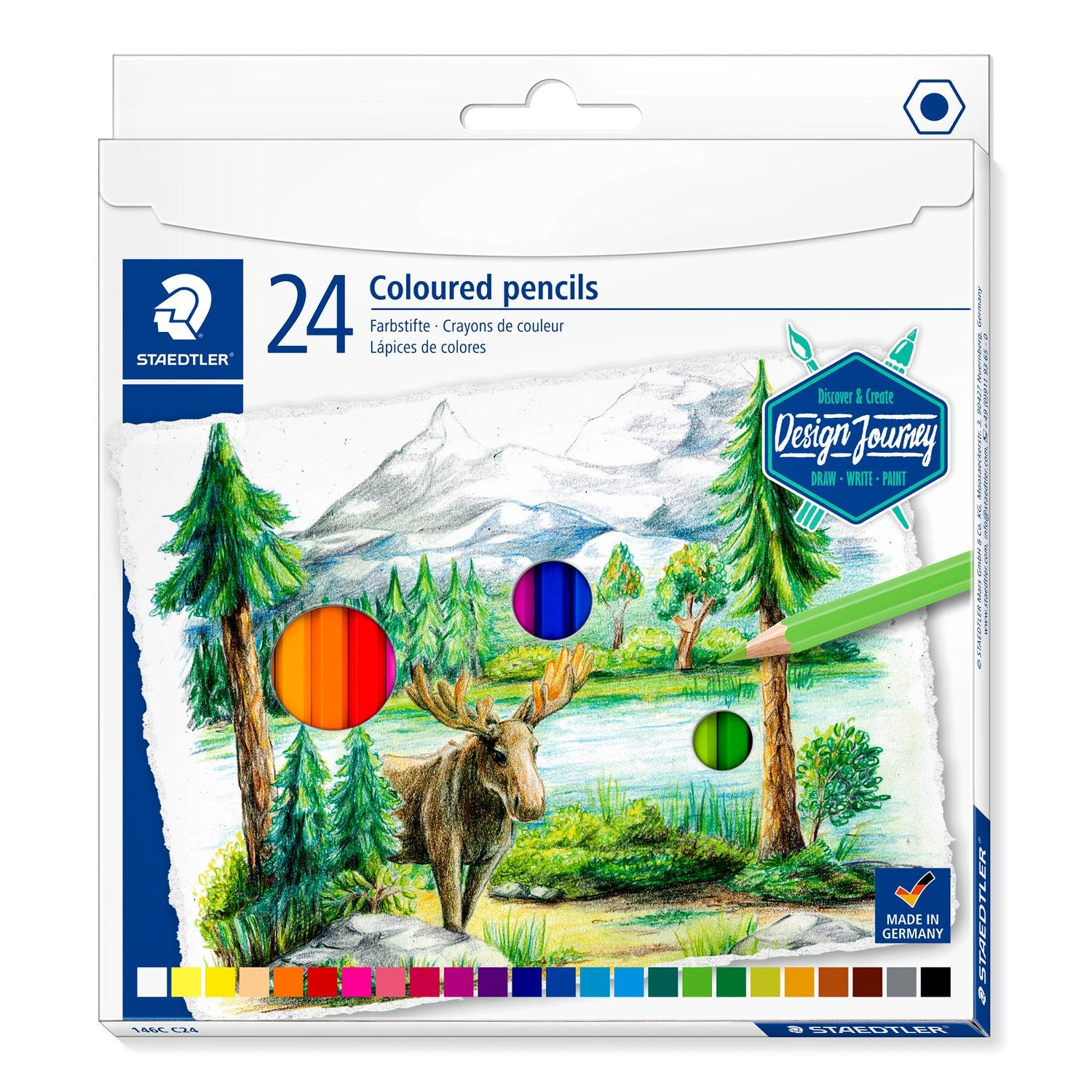 Staedtler Coloured Pencil A Pack Of 24pcs