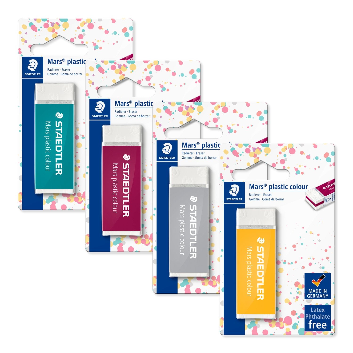 Staedtler Eraser Mars Plastic Colour - Yellow