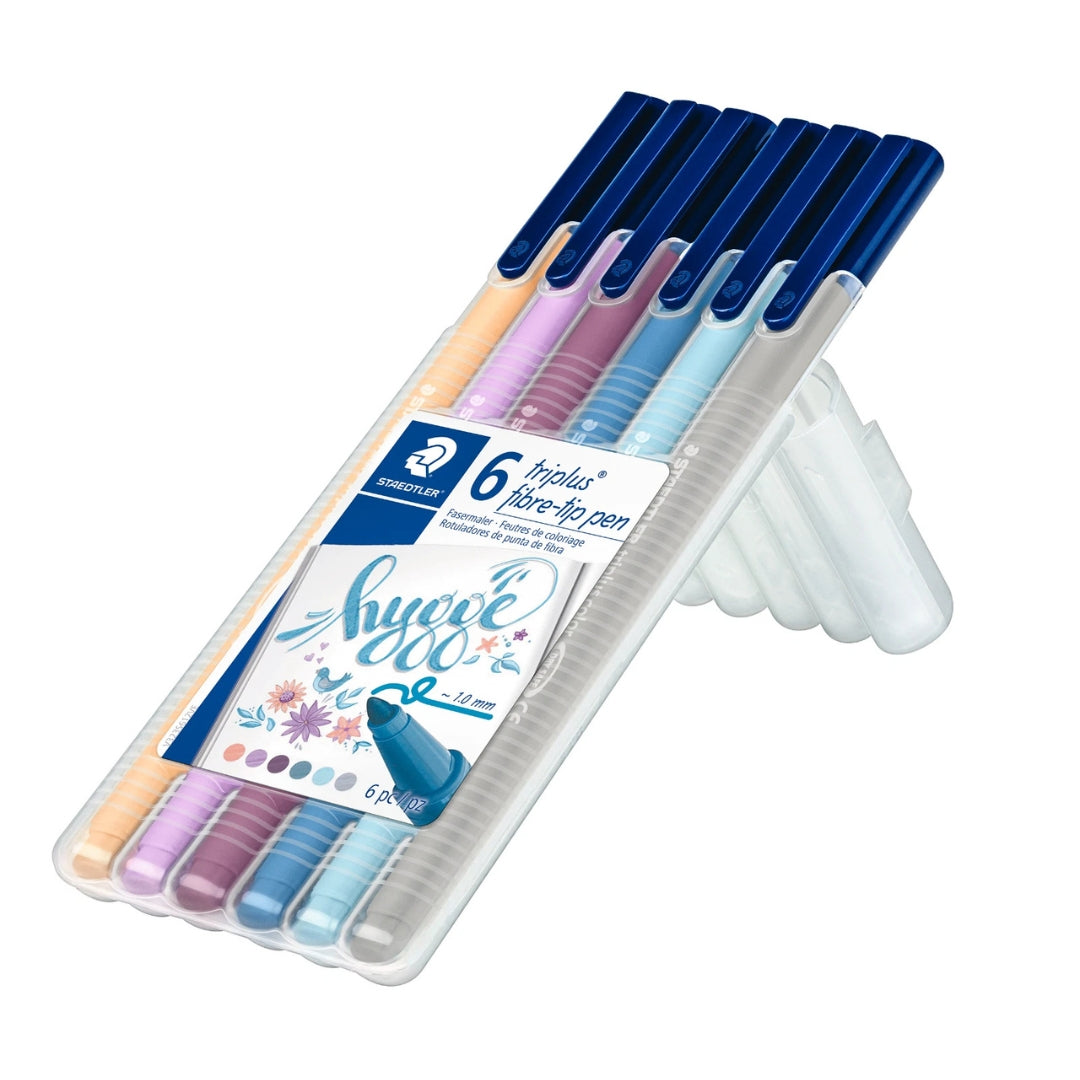 Staedtler - Triplus - Fiber-Tip Pen A Pack Of 6pcs - Hygge