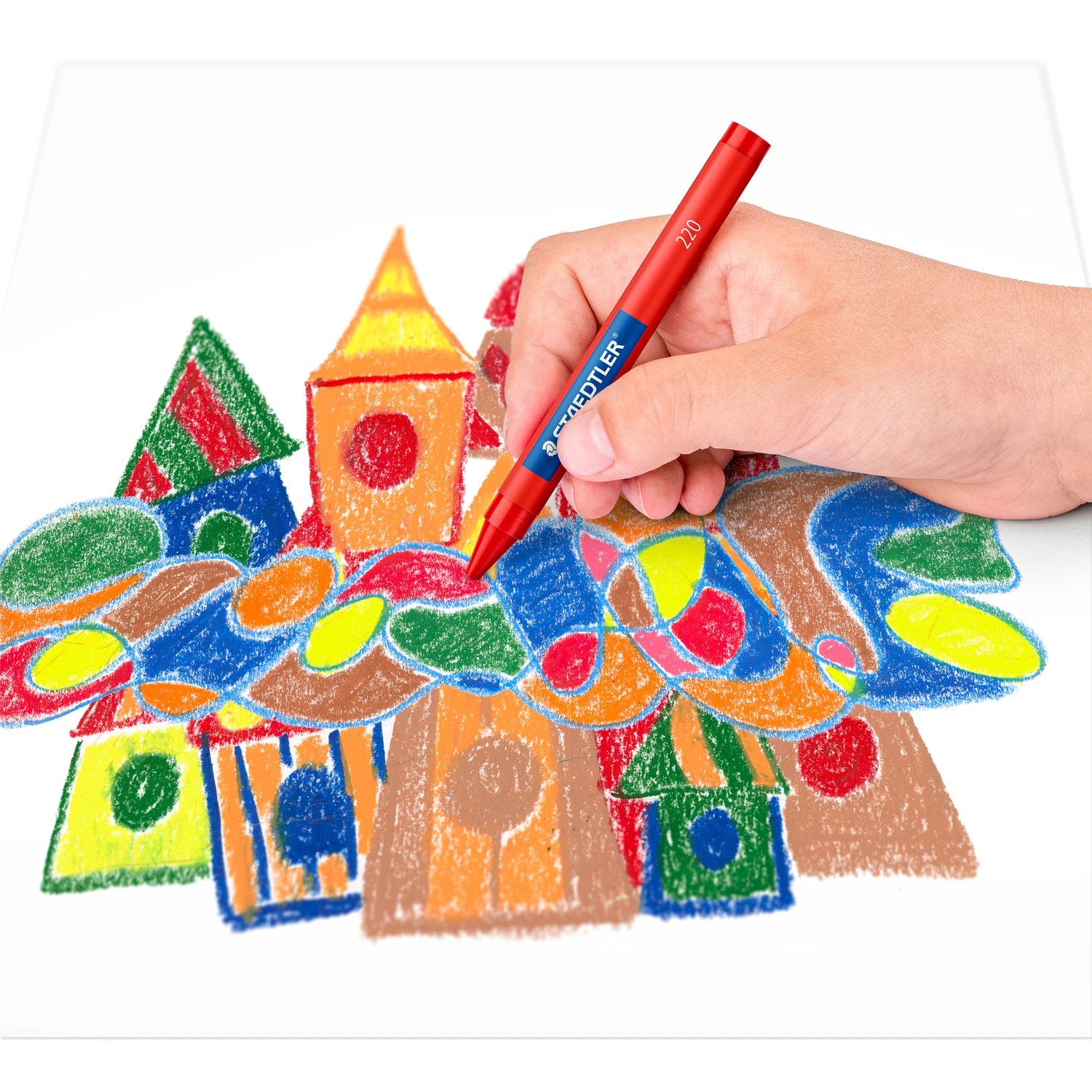 Staedtler Wax Crayons A Pack Of 12pcs