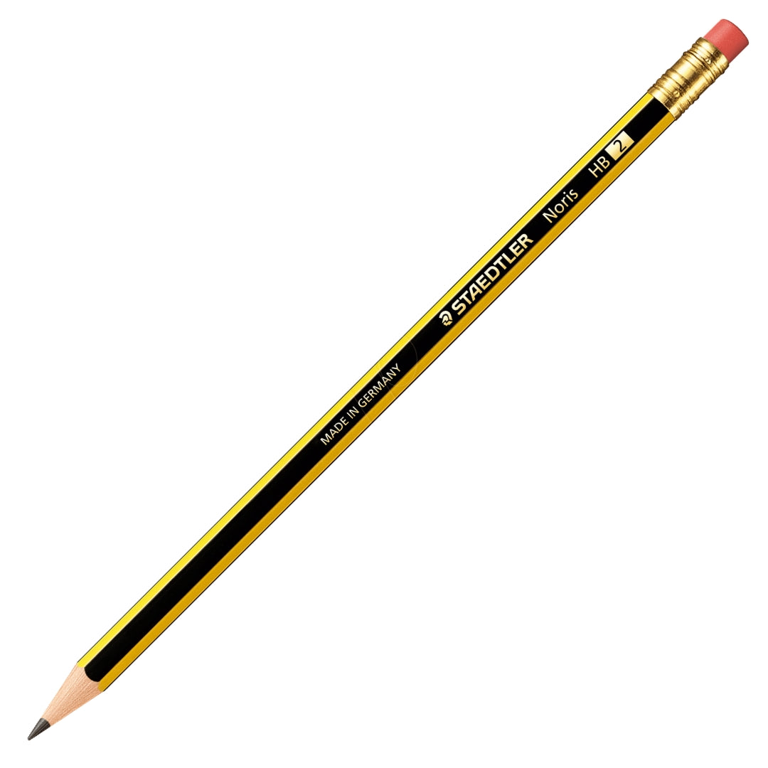Staedtler - Noris - Graphite Pencil HB2 With Eraser