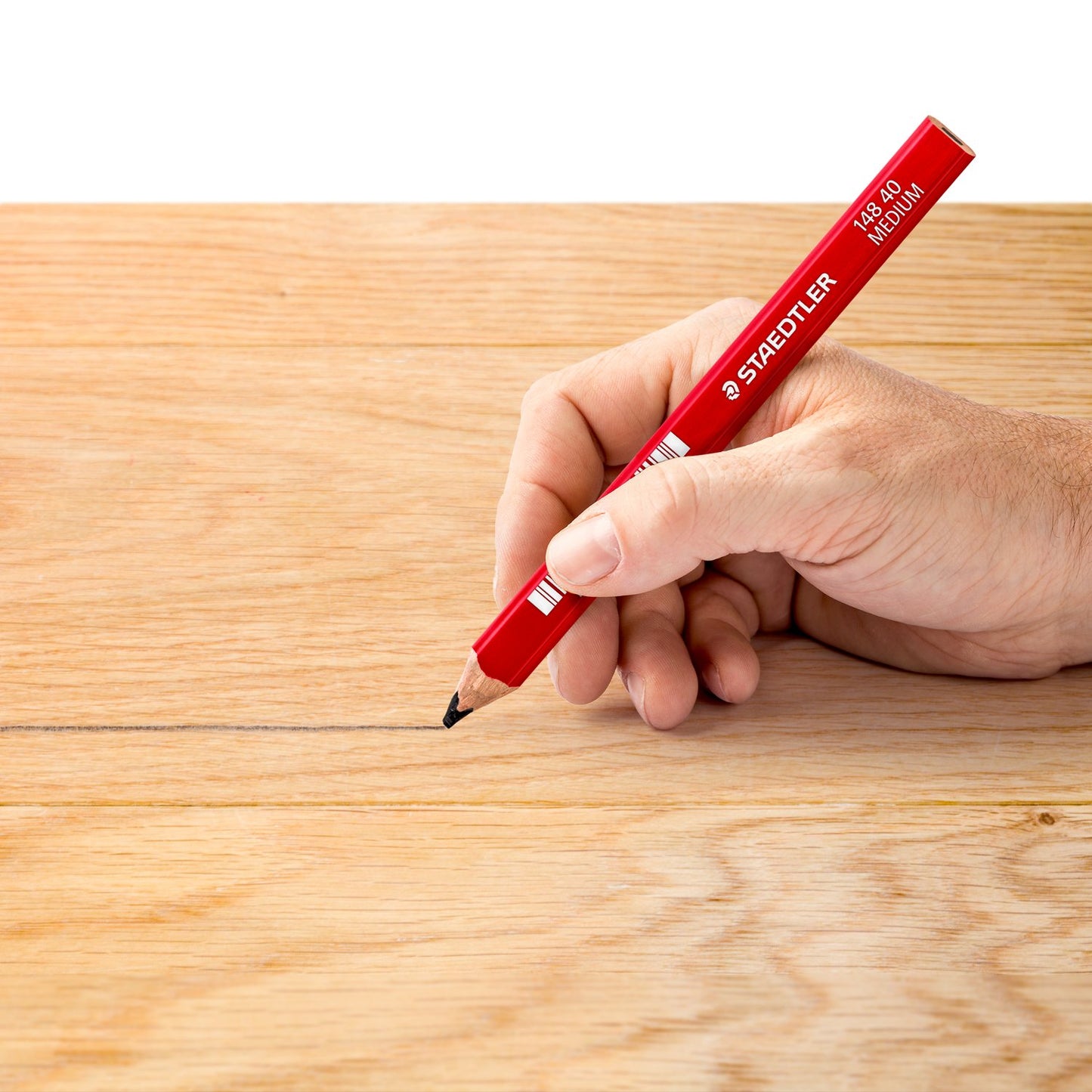 Staedtler Carpenter Pencil M - Red