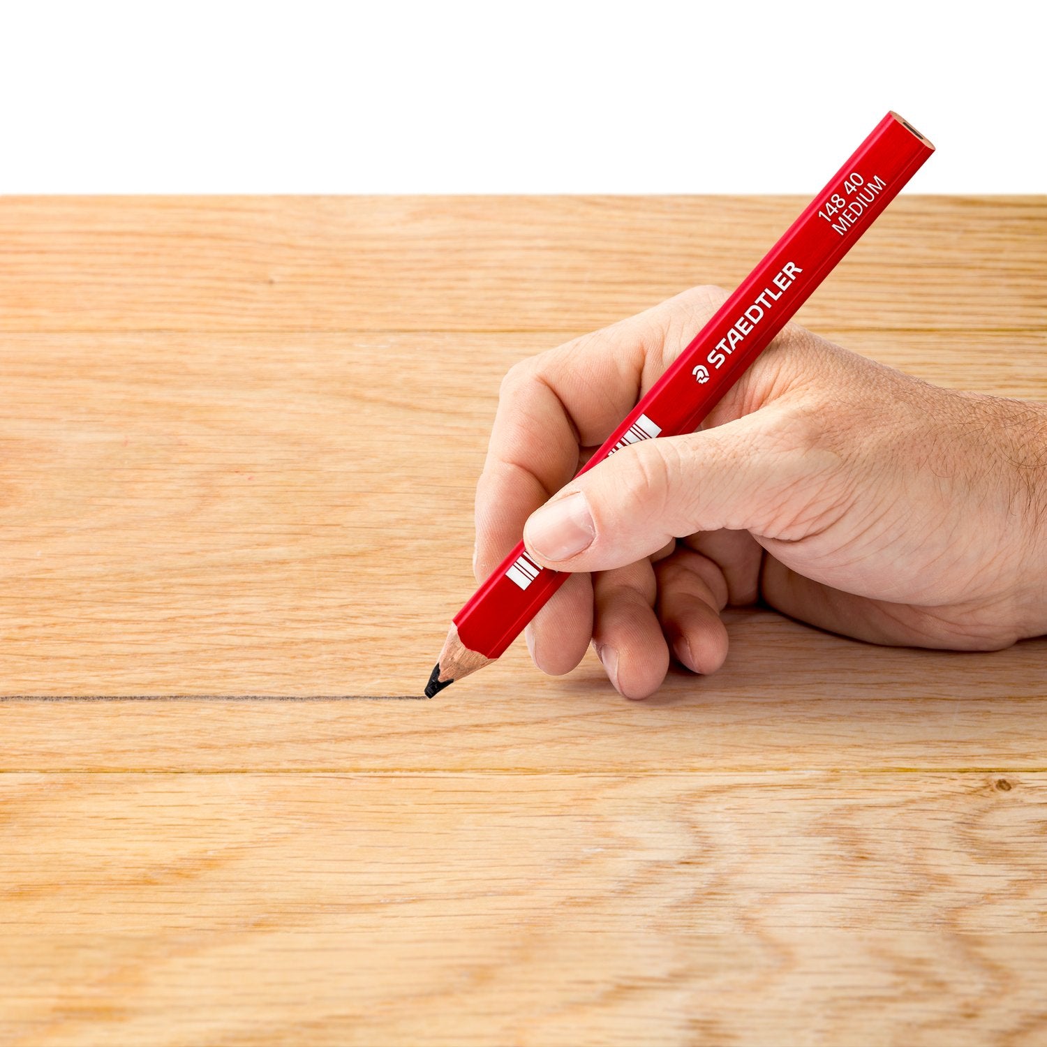 Staedtler Carpenter Pencil M - Red