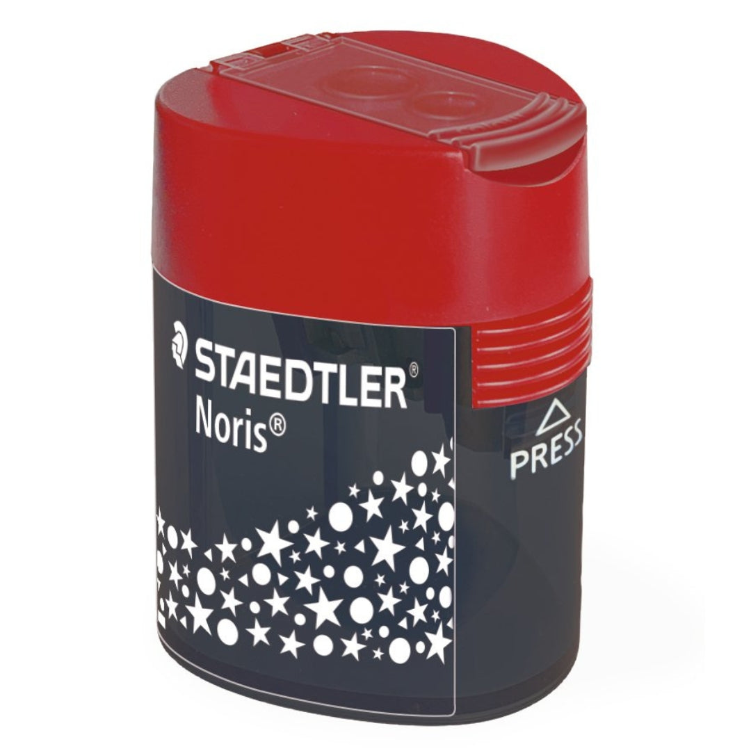 Staedtler - Noris - Triangular Double-Hole Tub Sharpener